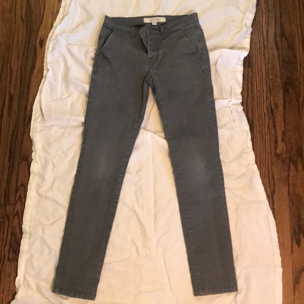Grey khakis Topman